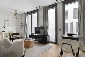 Tv och en stereo