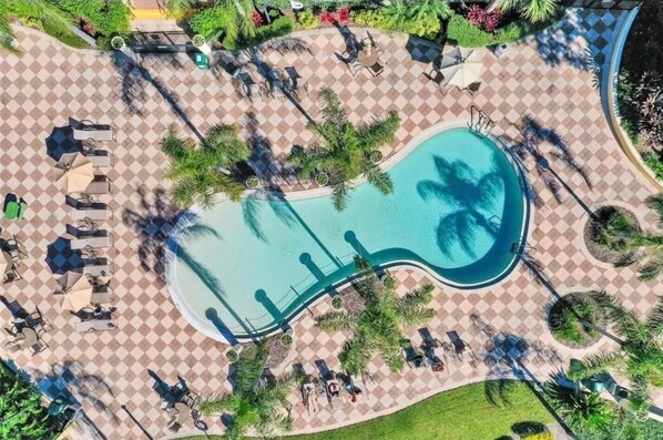 Una piscina climatizada