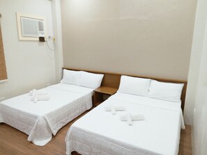 Basic Quadruple Room | Premium bedding, down comforters, in-room safe, desk - Villamarilyn Resort and Hotel (Coron)