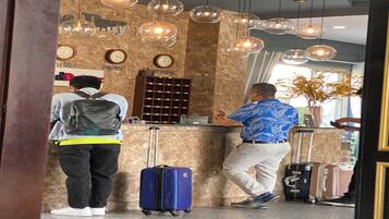 Sala de estar en el lobby