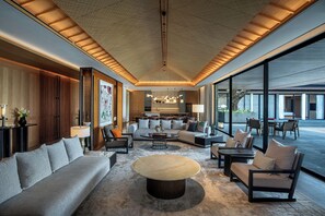 Villa, 3 Bedrooms, Private Pool, Sea View (Private Pool) | Living area | 32-inch LED TV with cable channels - TA’AKTANA, a Luxury Collection Resort & Spa, Labuan Bajo (Labuan Bajo)