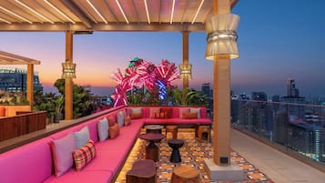 Bar på takterrassen