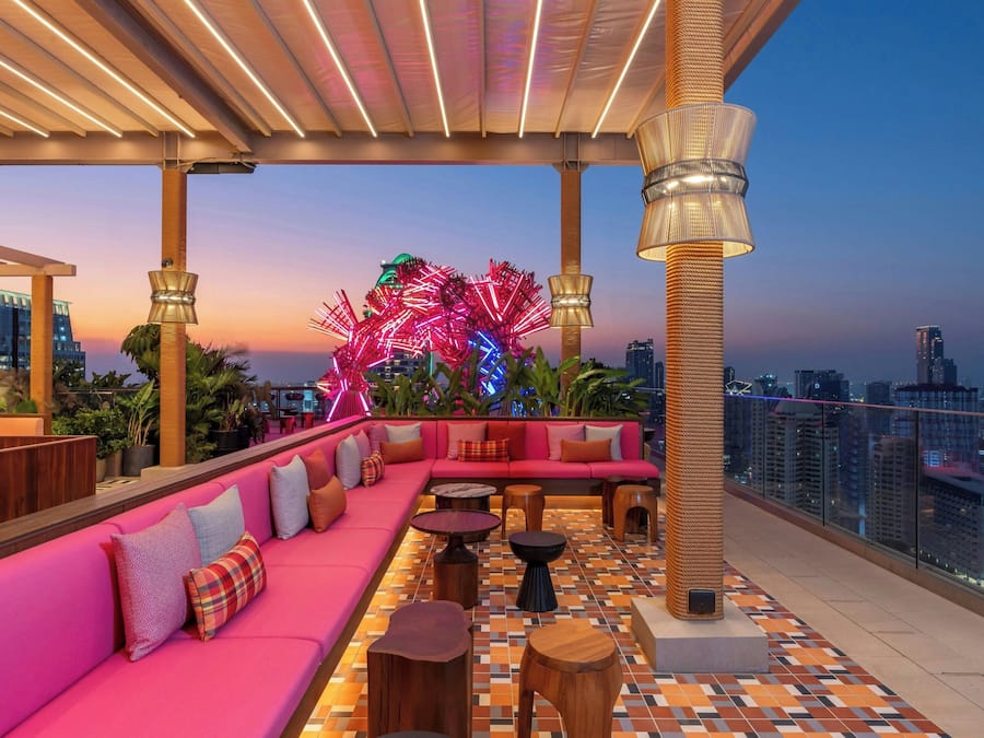 Rooftop bar