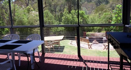 Kevington Bush wonderland to unwind and relax. Beautiful in Summer and Winter.