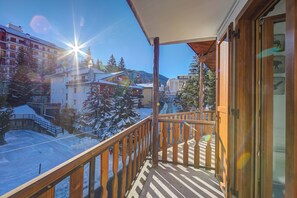 Balcony - Appartamento Villa Margherita City Center, Sauze d'Oulx, Italy (Sauze d'Oulx)