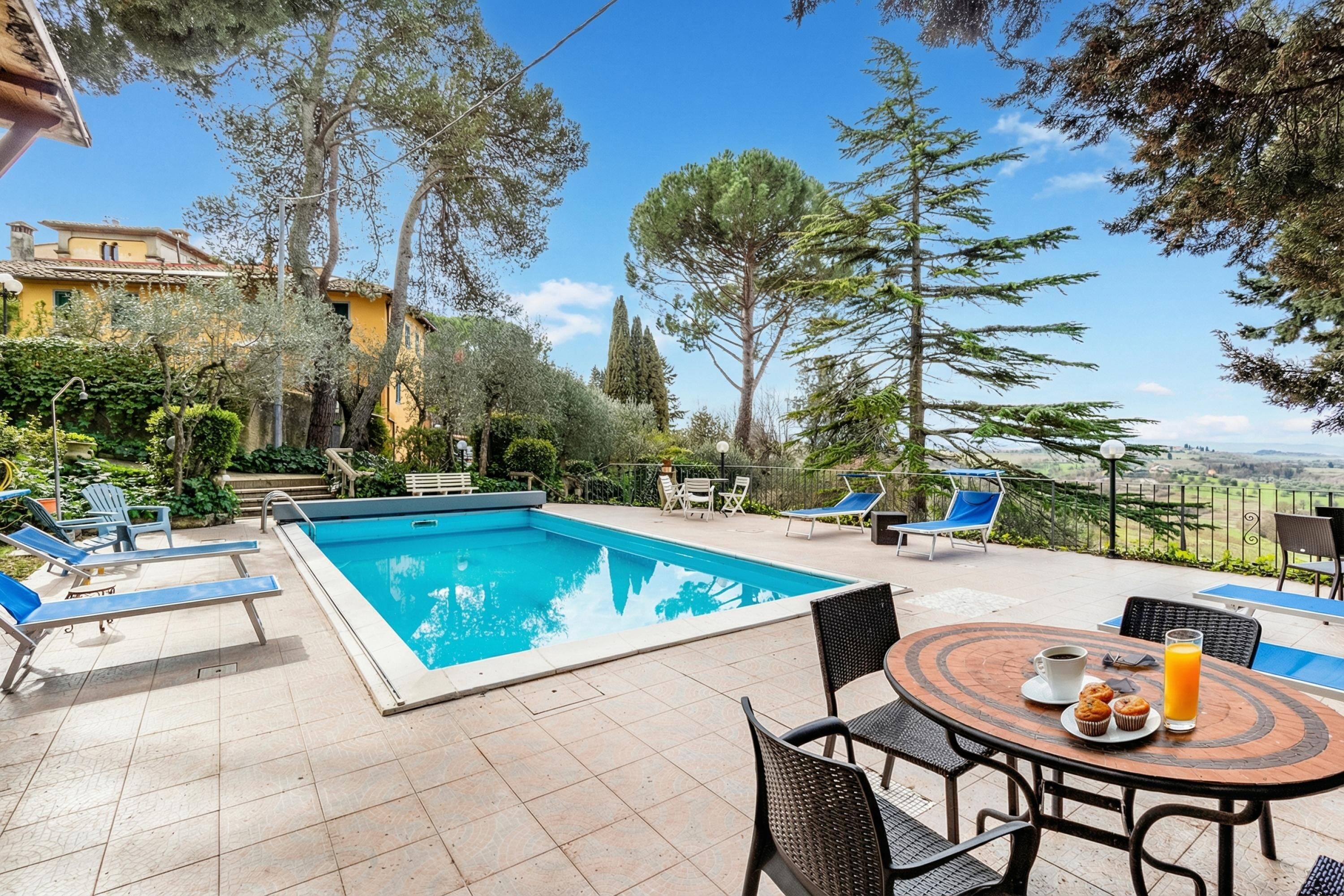 Piscina externa sazonal