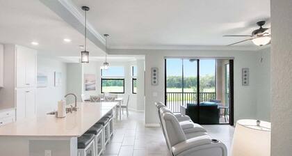 Enjoy lake and golf views from this Lakewood National condo - Sunsational