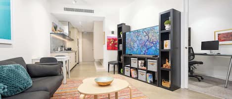 TV, escritórios, impressoras