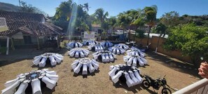 Outdoor wedding area - ROYAL CHATEAU (San Juan del Sur)