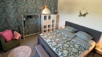 1 Schlafzimmer, Bügeleisen/Bügelbrett, kostenloses WLAN, Bettwäsche