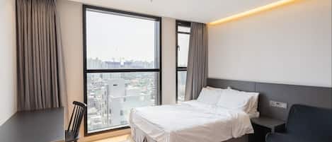 Deluxe Double Room | In-room safe, blackout curtains, free WiFi, bed sheets