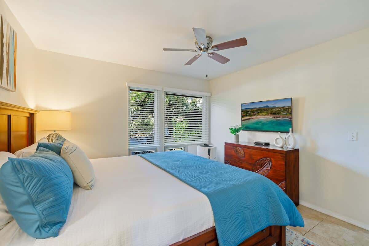 Primary Bedroom with Portable AC