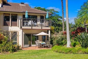 Outdoor dining - Kahala 414 – Ground-Floor Poipu Retreat (Koloa)