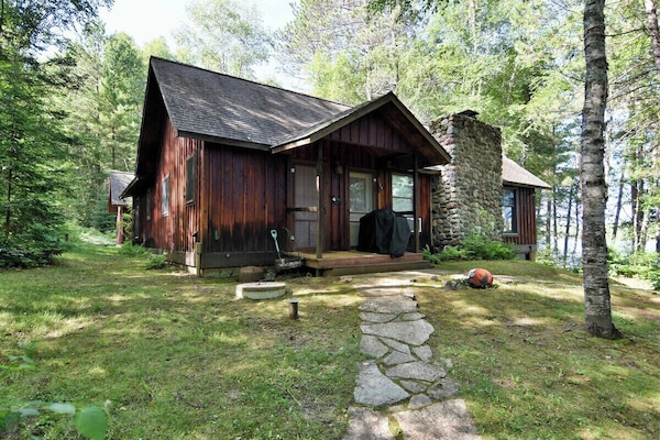 Cedar Lodge is located between Lake Namakagon and Clam Lake Wisconsin
