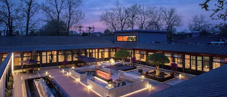 Majoituspaikan julkisivu