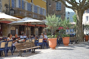 Restauration en plein air