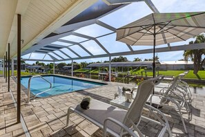 Beheizter Pool
