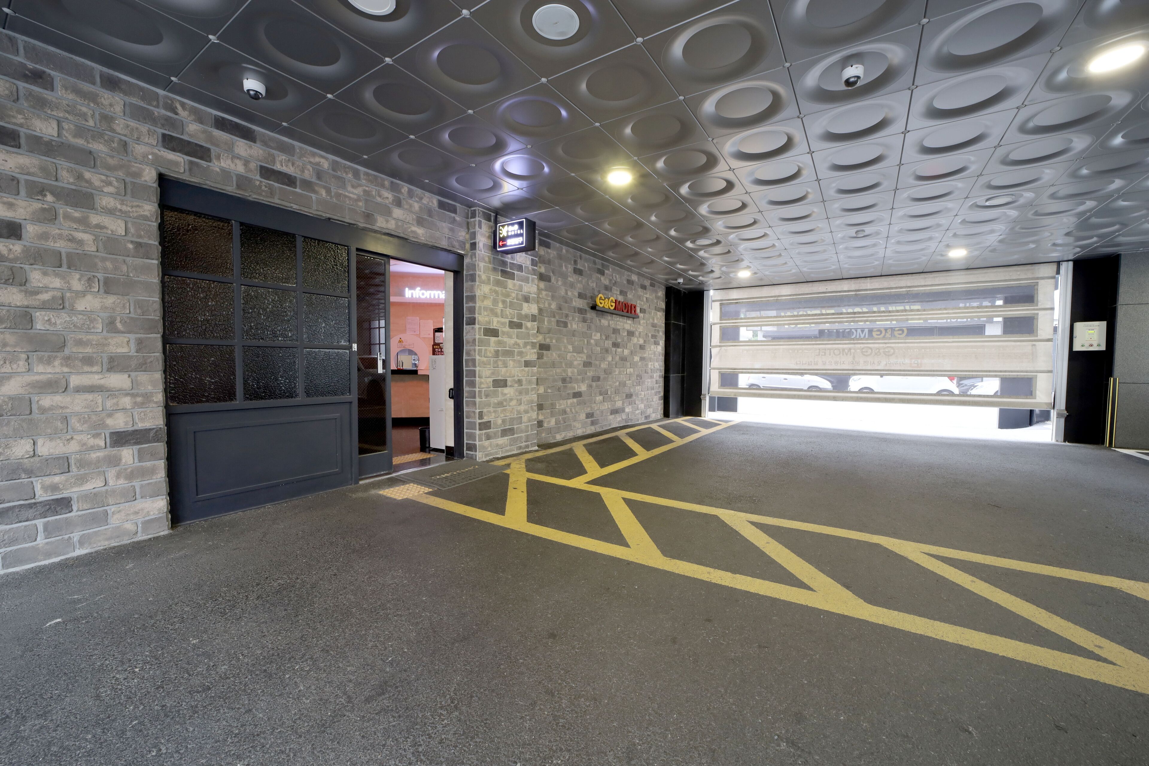 Free self parking, free valet parking