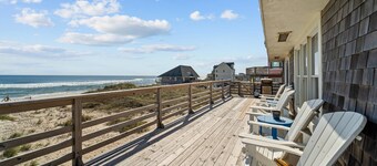 7019- Sara's Sea Breeze, Amazing Views! Oceanfront, Pet Friendly in Beautiful Rodanthe