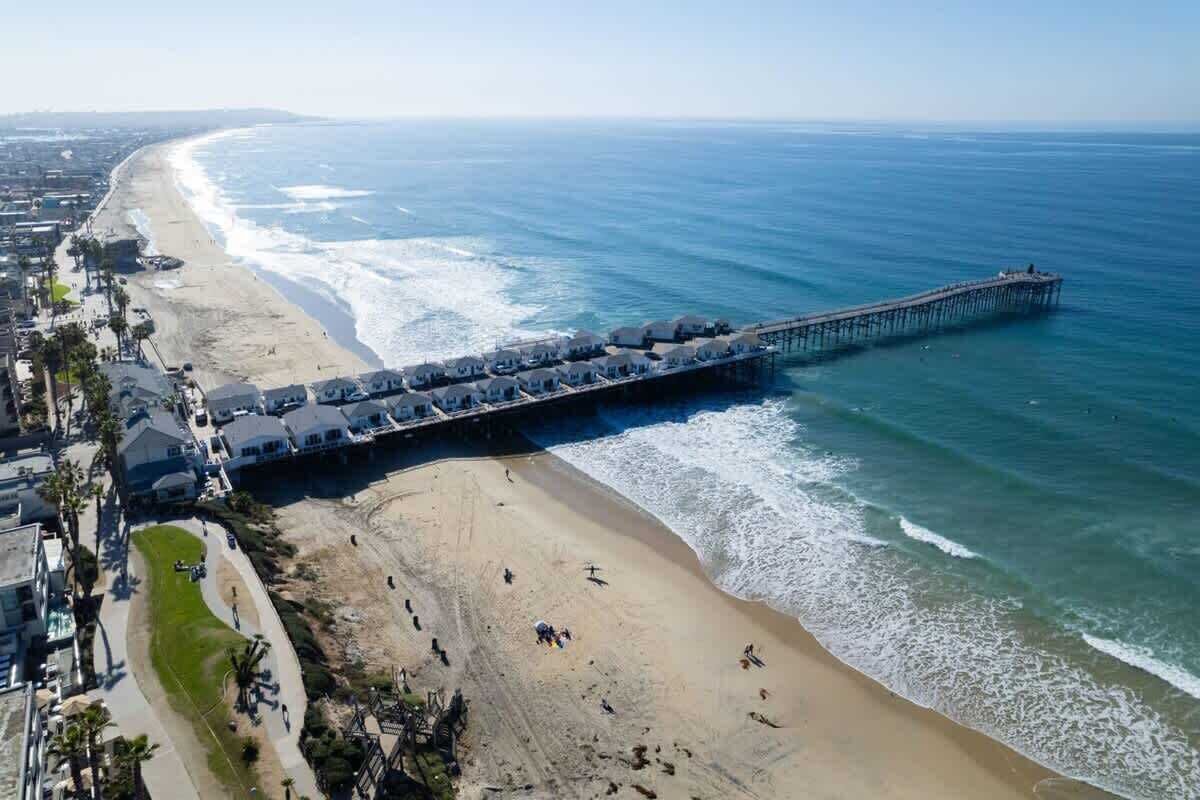 Accommodatie ligt op het strand