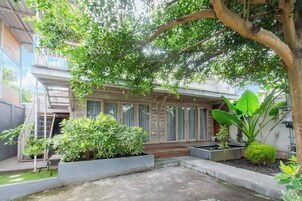 Fachada de la propiedad