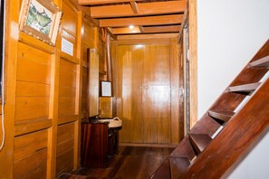 Family Cabin | 1 bedroom, down comforters, individually decorated