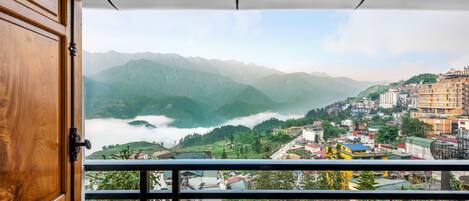 デラックス ダブルルーム | テラス / パティオ