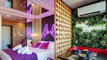 1 Schlafzimmer, BĂŒgeleisen/BĂŒgelbrett, kostenloses WLAN, BettwĂ€sche