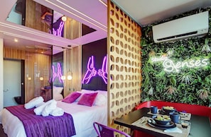 1 sovrum, strykjärn/strykbräda, gratis wi-fi och sängkläder