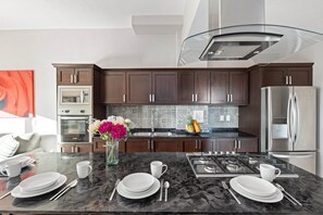 Fridge, microwave, oven, coffee/tea maker - The best in the area! 2 BD 2 Pools in Manyara! 303 2BD Condo for rent in North H (Puerto Vallarta)