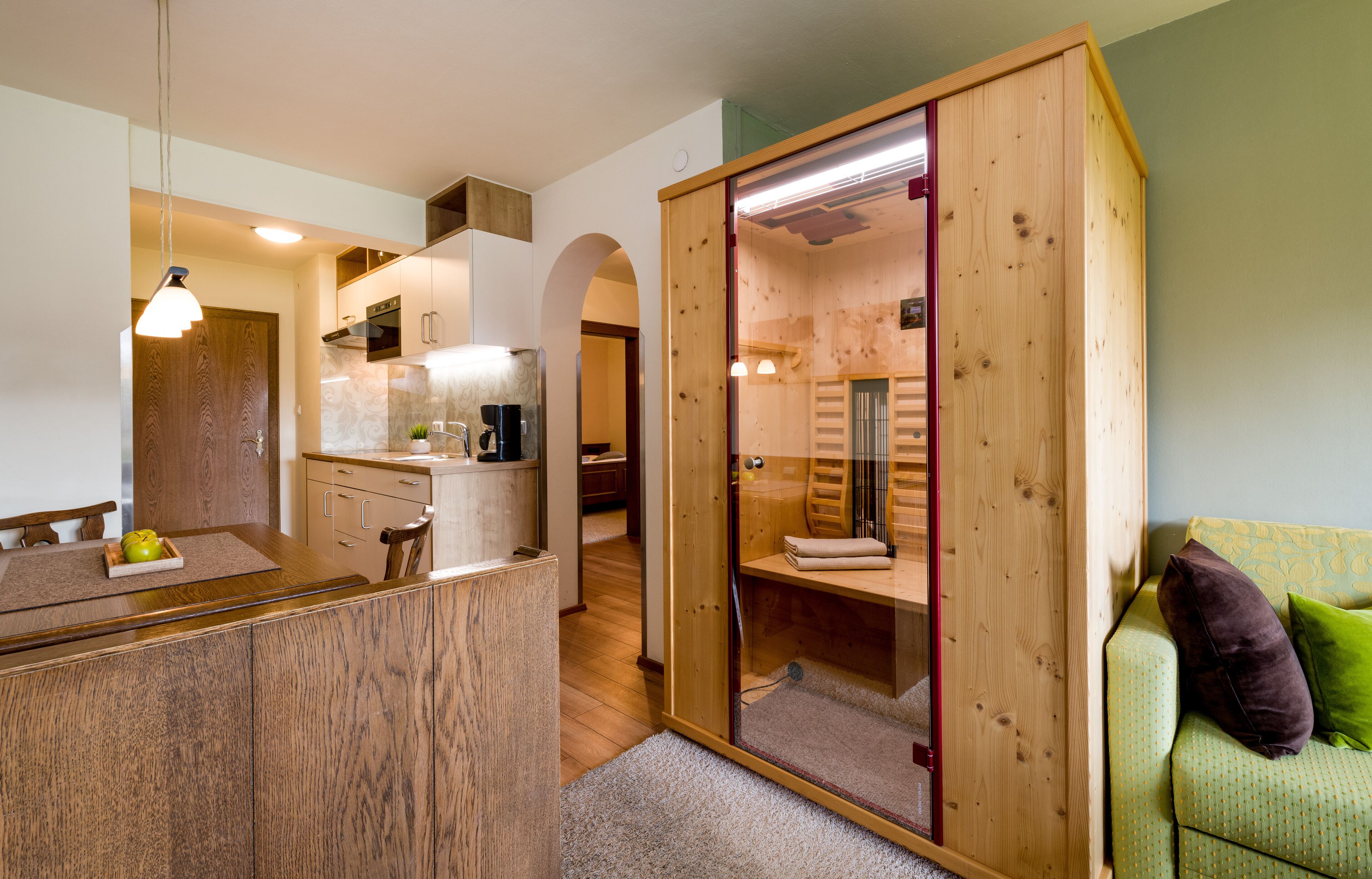 Classic Condo, 2 Bedrooms, Mountain View | Living area | Heated floors