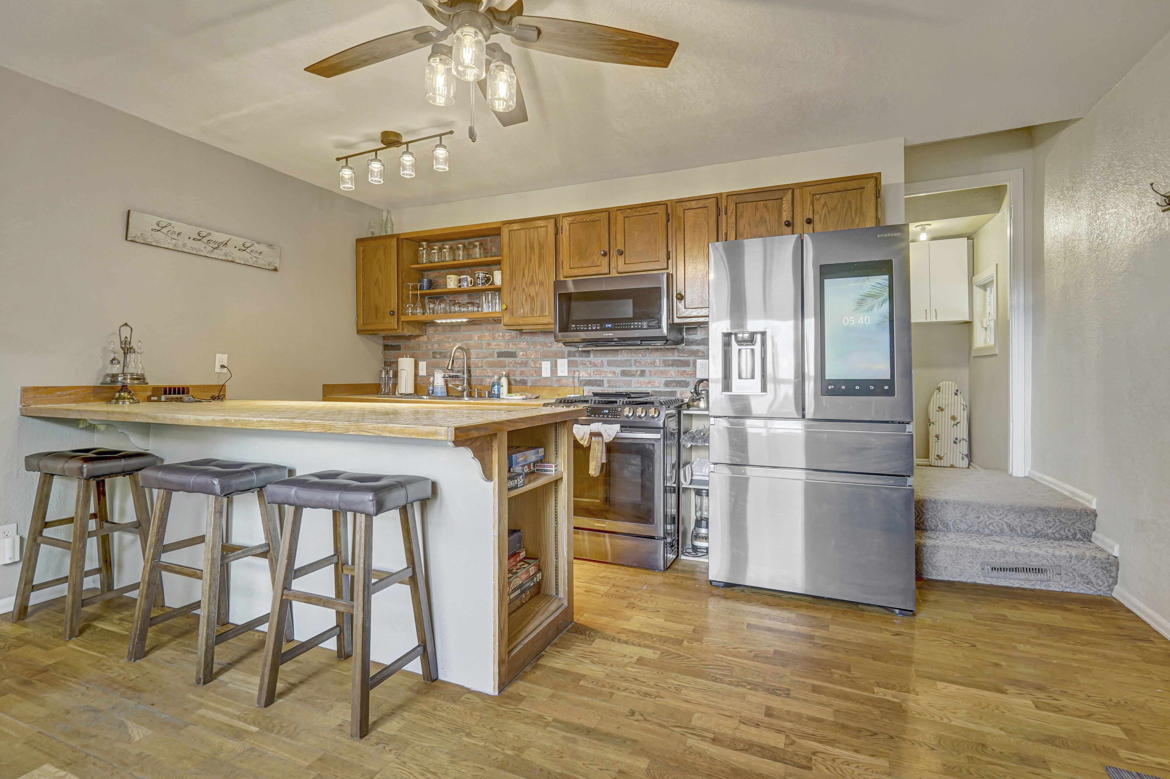 บ้านพัก | ครัวส่วนตัว | ตู้เย็น, ไมโครเวฟ, เตาอบ, เครื่องล้างจาน