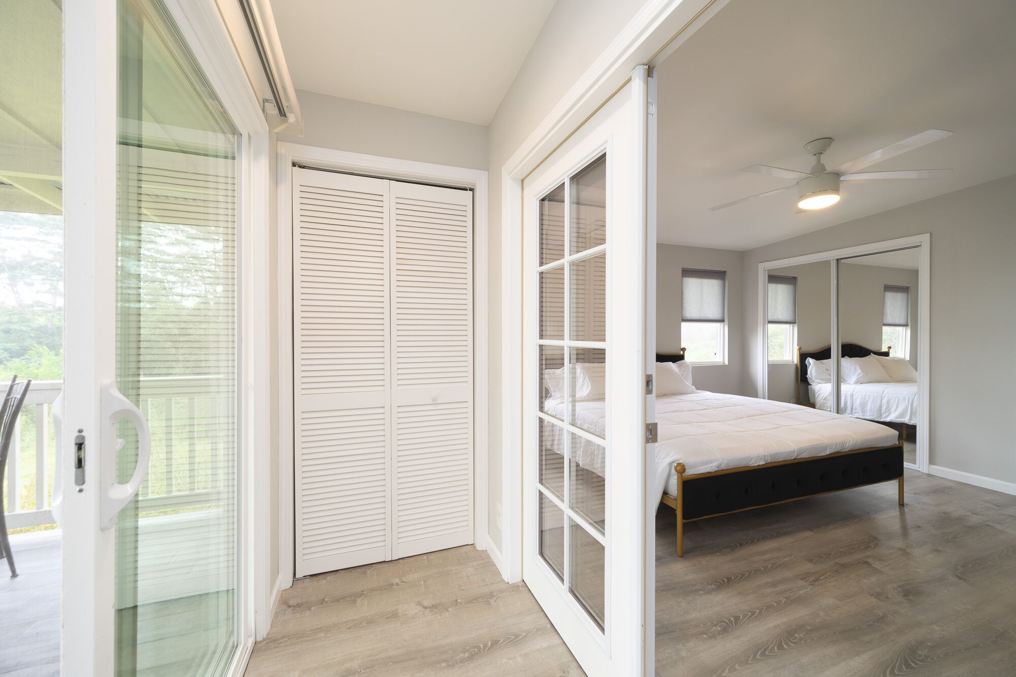 2 chambres, fer et planche à repasser, lit parapluie, Wi-Fi