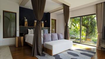 Vila Mewah, 5 kamar tidur | Seprai premium dan seprai linen