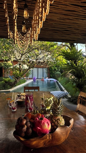 Luxury Villa, 5 Bedrooms | Private kitchen | Full-size fridge, microwave, oven, stovetop
