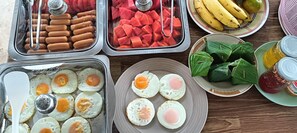 Selvbetjent frokost er inkludert hver dag