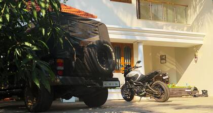 Entire villa for stay amidst all sightseeing locations with in 150km range .