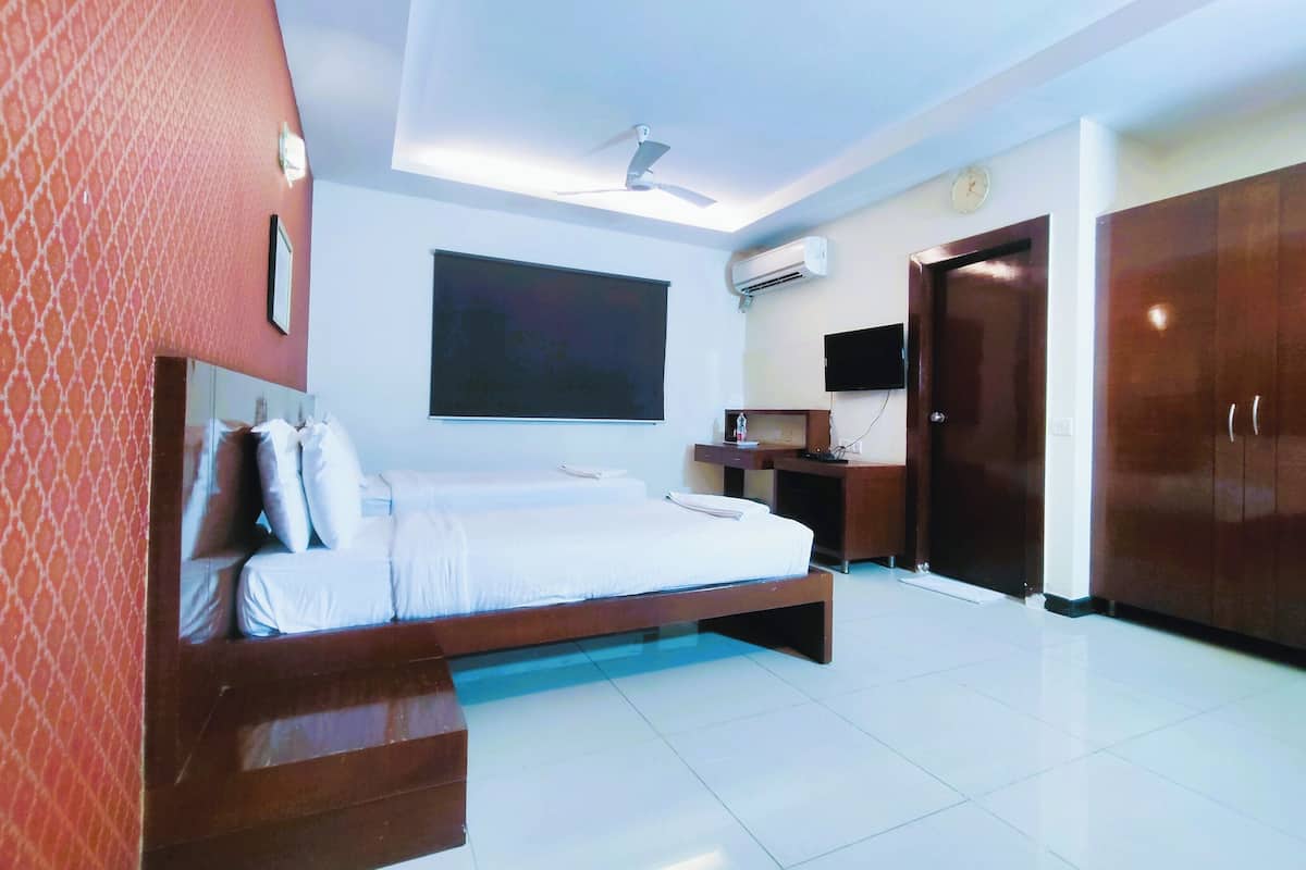 Premium-Zweibettzimmer | 1 Schlafzimmer, Schreibtisch, kostenloses WLAN