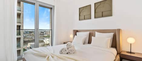 1 室のベッドルーム、アイロン / アイロン台、WiFi、ベッドシーツ