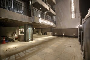 Façade de l’hébergement