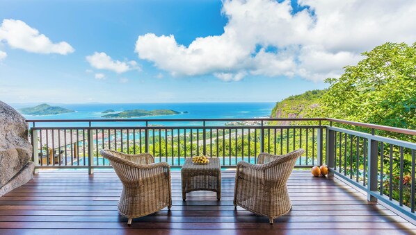 Villa - havsutsikt | Sängtillbehör av högsta kvalitet och duntäcken