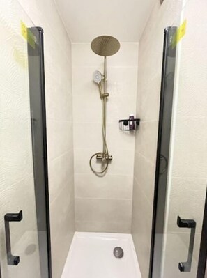 Towels, soap, toilet paper