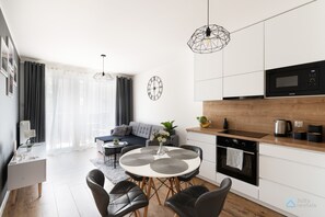 Apartamento | Área de estar | TV de tela plana