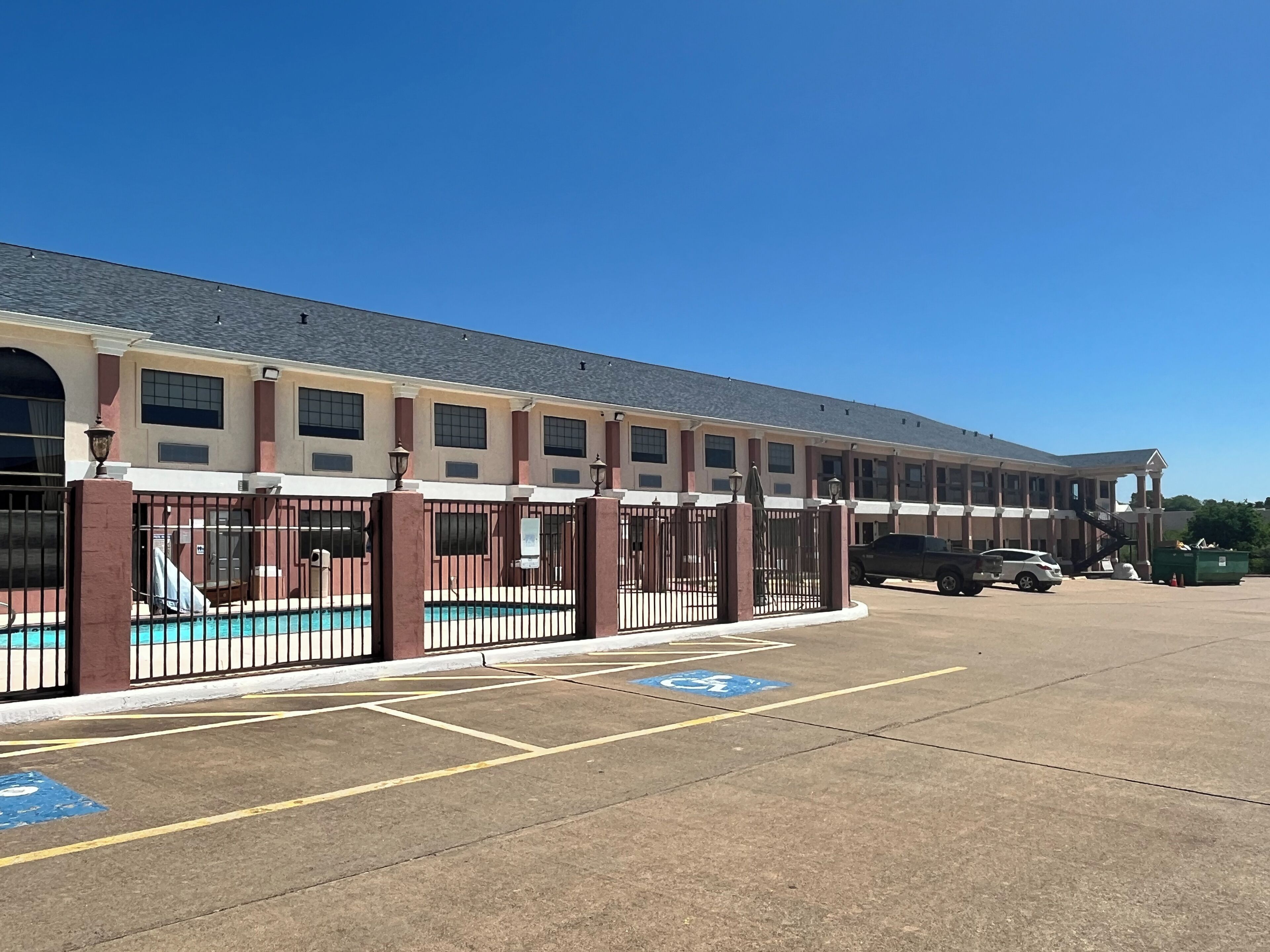 Façade de l’hébergement