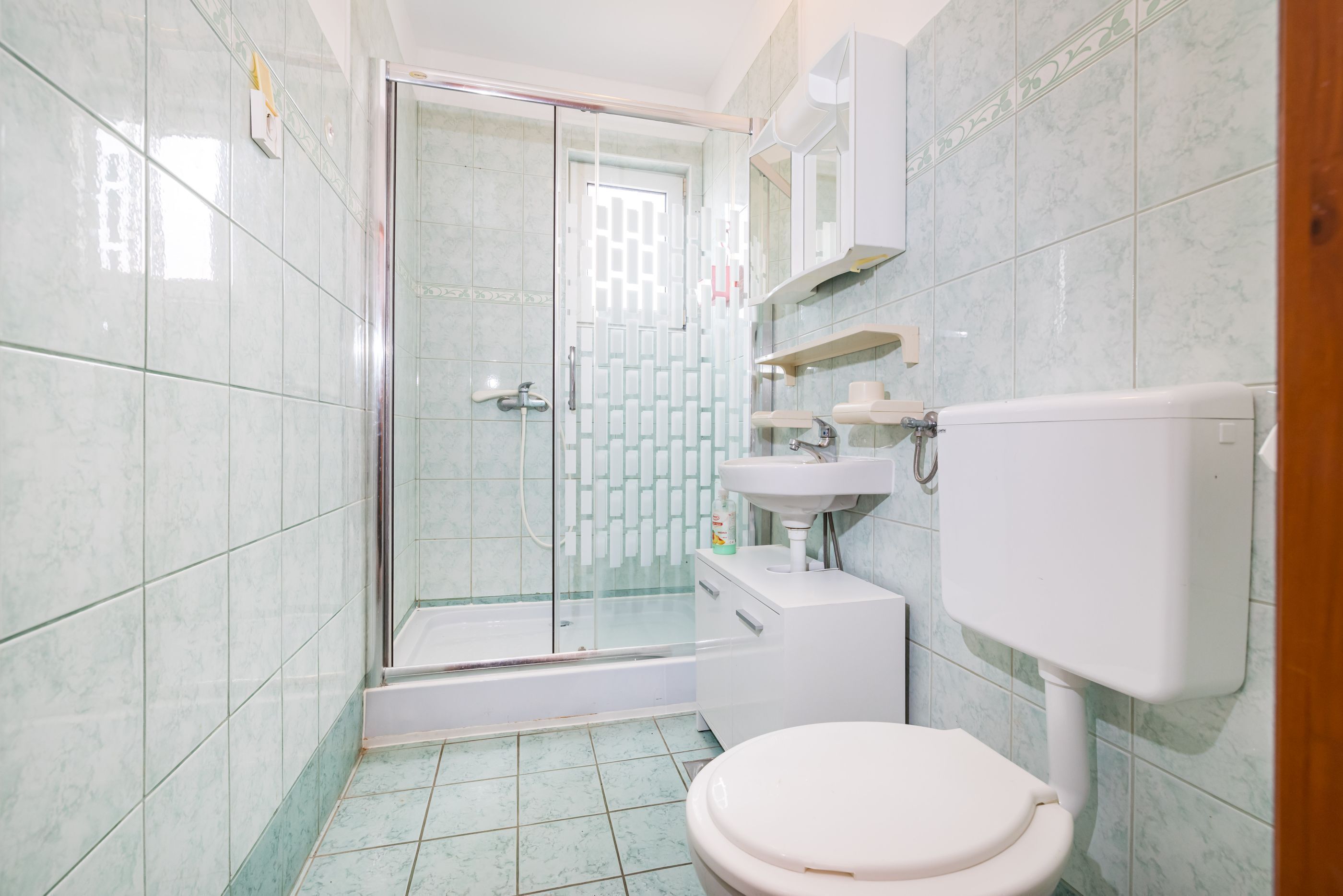 Apartment, 1 Bedroom, Balcony, Garden View | Bathroom