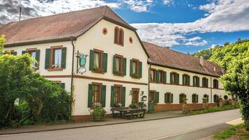 Fassade der Unterkunft