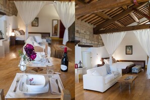 1 Schlafzimmer, BĂŒgeleisen/BĂŒgelbrett, WLAN, BettwĂ€sche