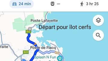 Carte de l’hébergement