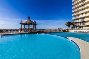 Indoor pool, a heated pool - Summer House 304B | Gulf Front Condo (Orange Beach)