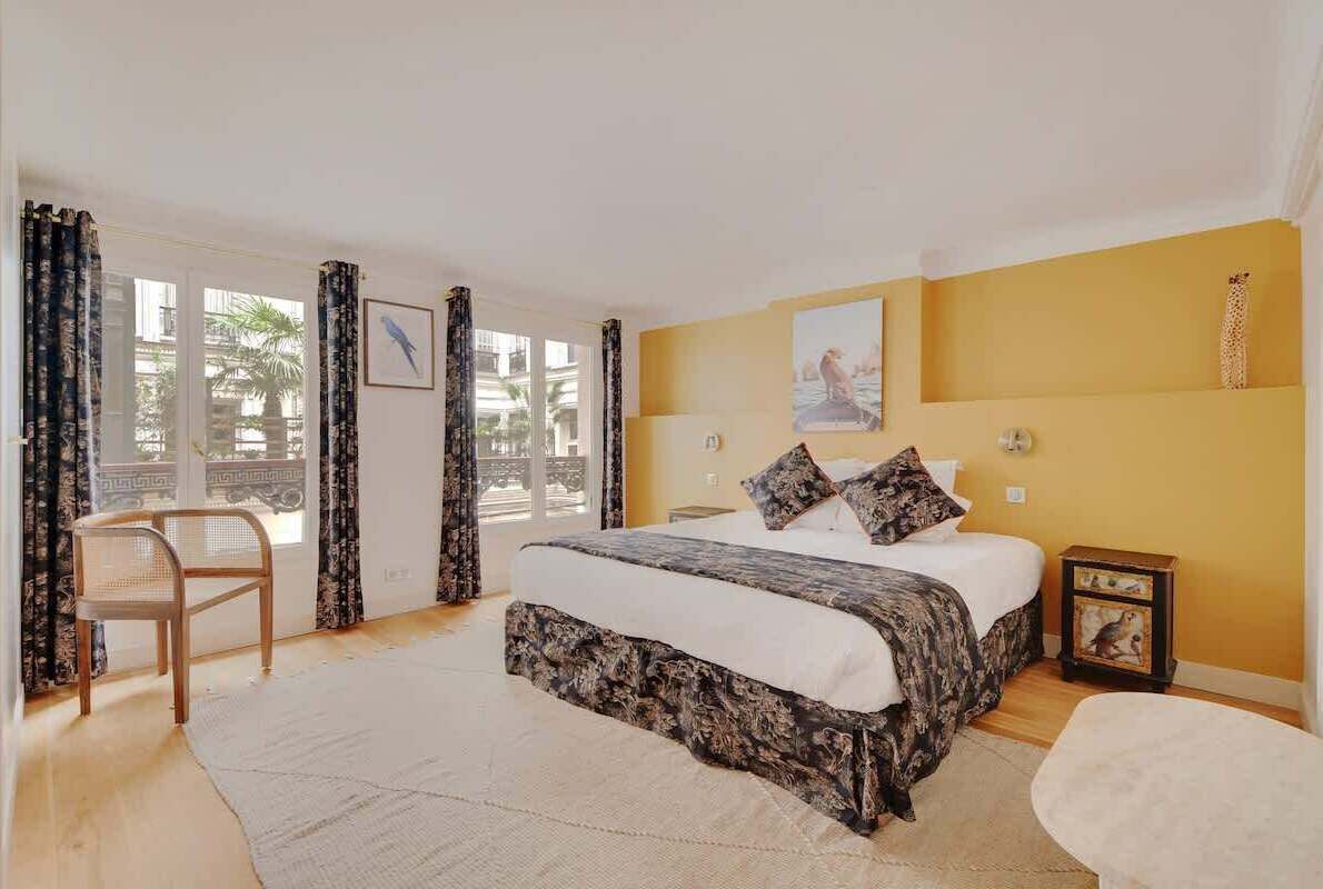 2 bedrooms, iron/ironing board, travel crib, WiFi